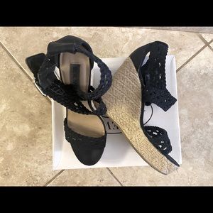 Steve Madden espadrilles platform wedge